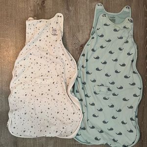 Woolino - organic cotton sleepsacks - set of 2